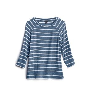 Arnold Three Quarter Sleeve Raglan Knit Top